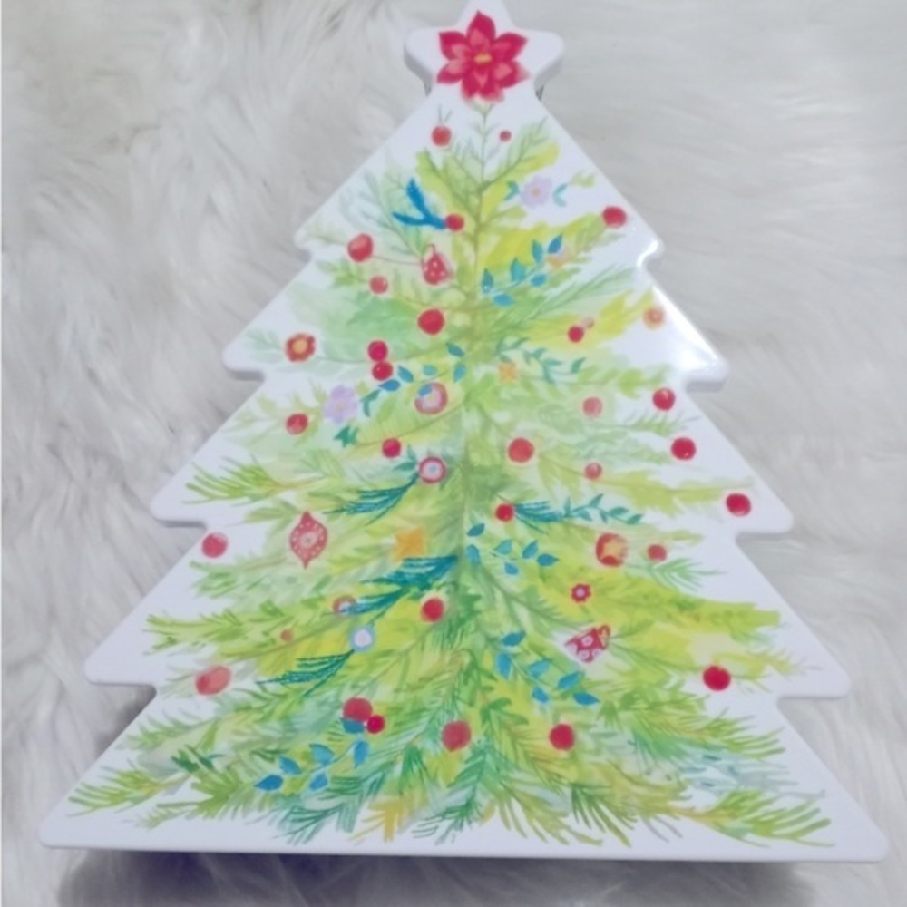 Pioneer Woman Christmas Tree Treat Container